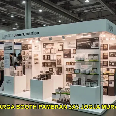 harga booth pameran 3x3 jogja murah